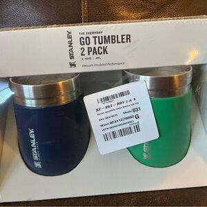 Stanley Go Tumbler 2 Pack - Blue and Green